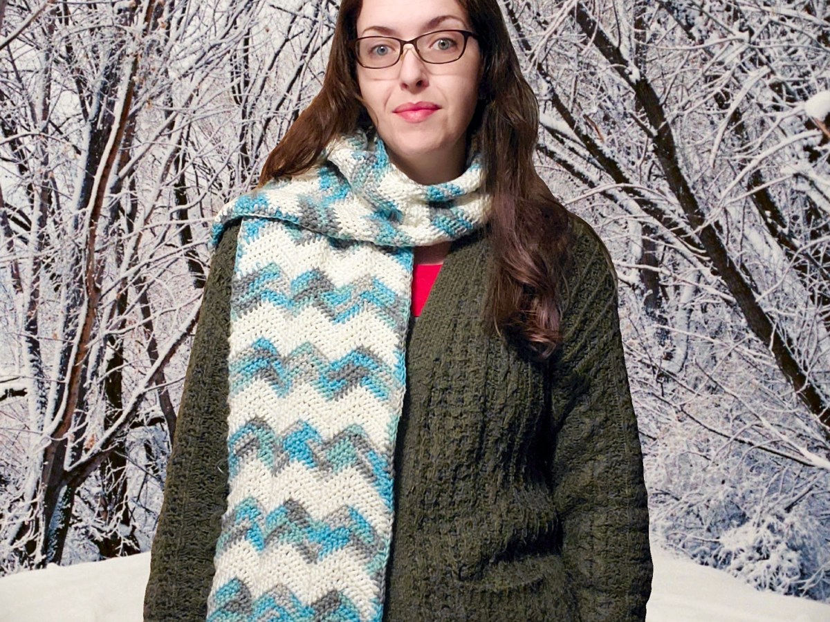 Chevron Scarf Crochet&nbsp;Pattern
